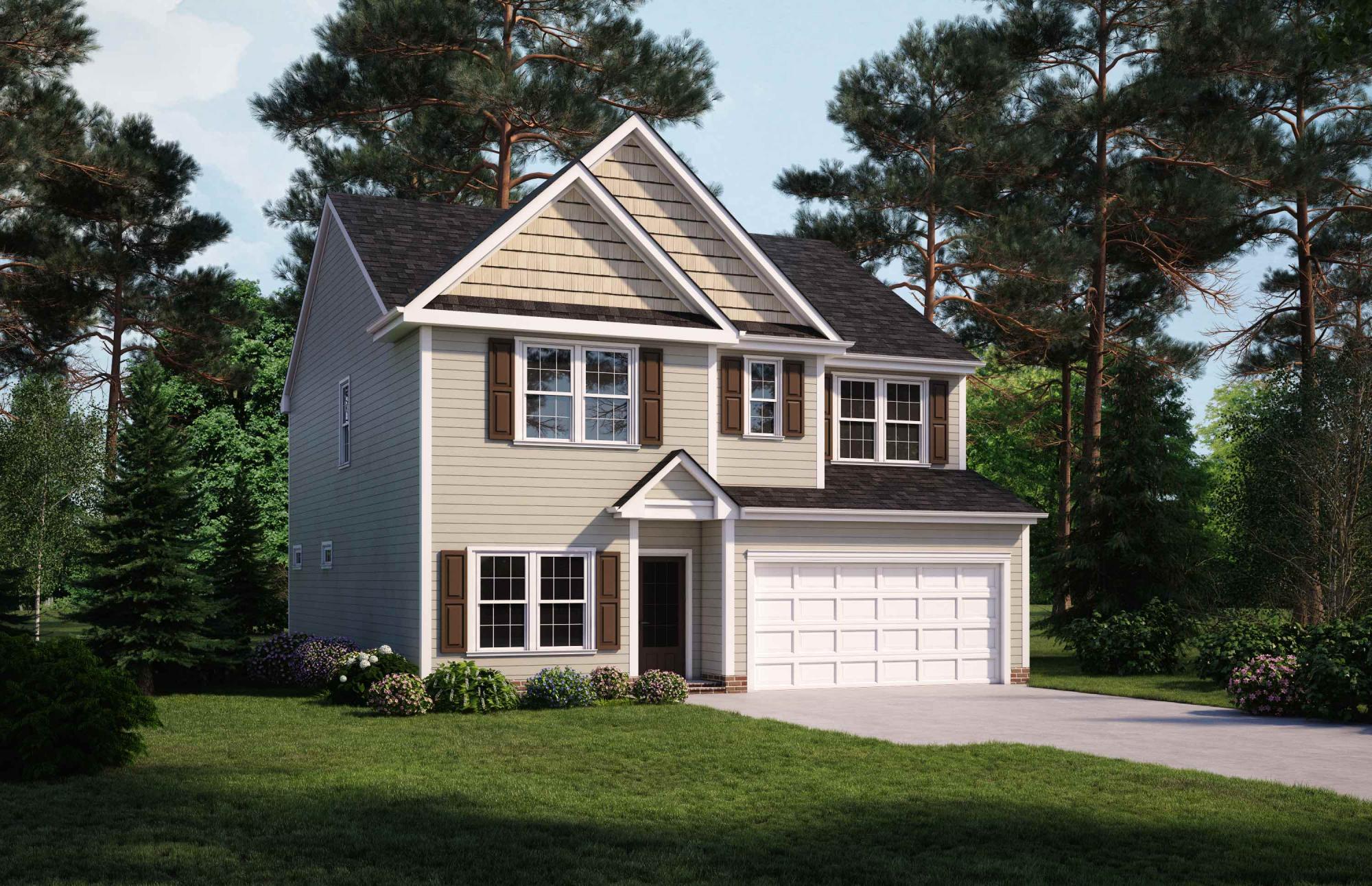 Tucker's Cove Moyock Nc. Manchester Classic Model Rendering