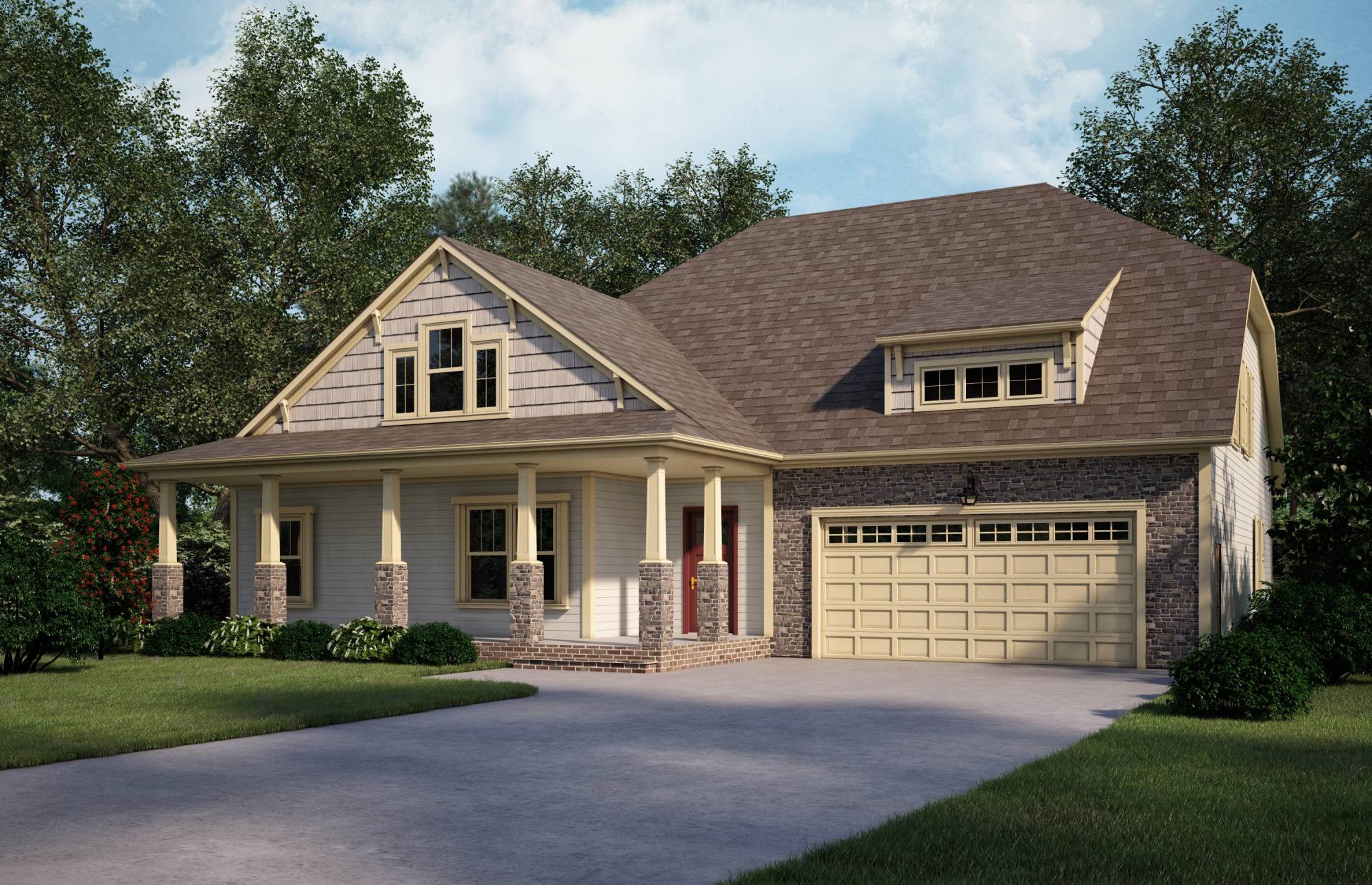 Tucker's Cove Cambridge Model Craftsman Rendering, Moyock Nc