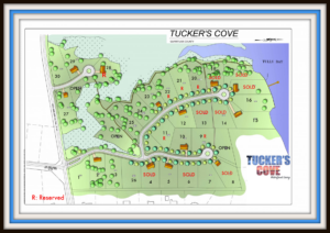 Tucker's Cove Community Map Moyock Nc New Homes QHOC waterfront community